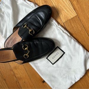 Gucci Provincetown Mule Loafers, sz 37. Fit 6.5/7. Retail for $860